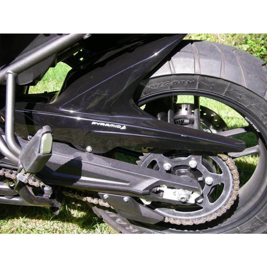 Pyramid Plastics ピラミッドプラスチック リアフェンダー(Hugger) タイプ：Sapphire Blue Tiger 800 inc． XRX XCX XC TRIUMPH トライアンフ リアフェンダー_1