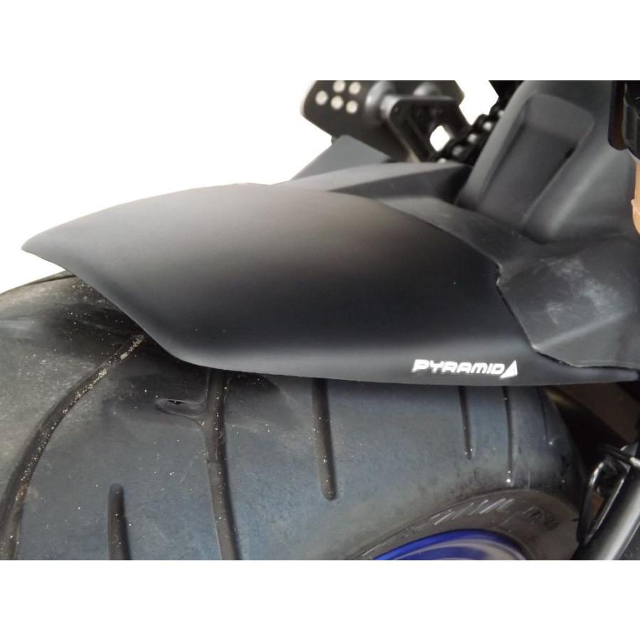 Pyramid Plastics Pyramid Plastics:ピラミッドプラスチック リアフェンダー・エクステンション(HUGGER EXTENSION) FZ07 FZ7 MT07｜webike｜03