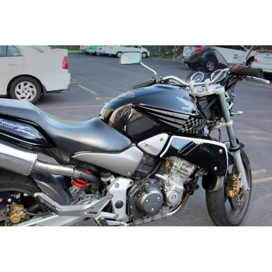 Pyramid Plastics ピラミッドプラスチック ラジエーター・チーク(無塗装)(Unpainted Radiator Cheeks) CB900F Hornet ALL HONDA ホンダ 冷却関連 エンジン