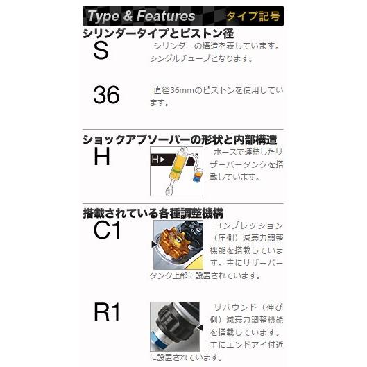 OHLINS（オーリンズ） リアサスペンション グロム HONDA ホンダ