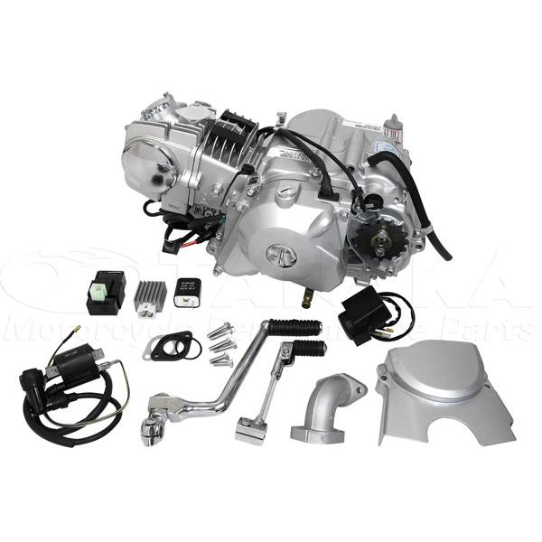 田中商会(TANAKA) タナカショウカイ Lifan社製 124cc遠心クラッチ エンジンキット セル付 メインハーネス：ダックス用 カブ モンキー HONDA ホンダ エンジン | ブランド登録なし