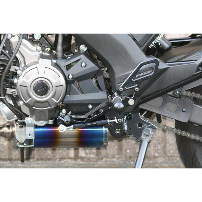 STRIKER ストライカー スペシャルステップキット Z125 プロ KAWASAKI カワサキ バックステップ ステップ 足回りの画像