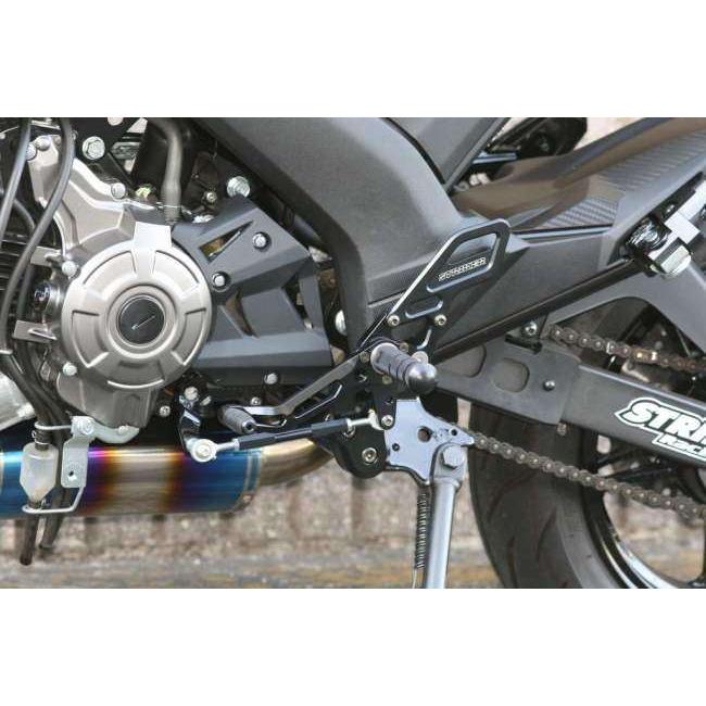 STRIKER ストライカー スペシャルステップキット Z125 プロ KAWASAKI カワサキ バックステップ ステップ 足回りの画像