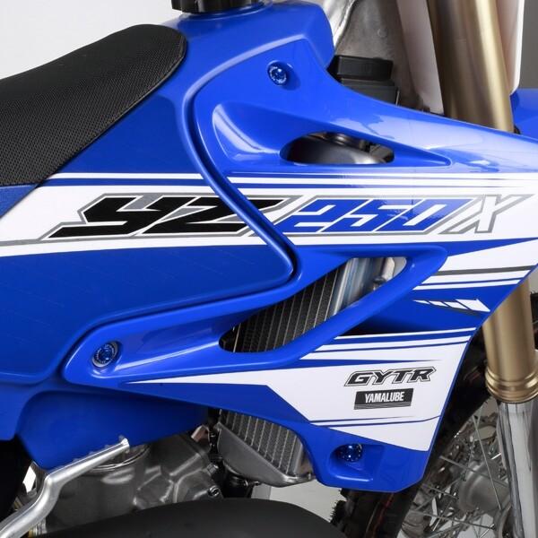 ZETA ジータ 外装アルミボルトキット カラー：ブルー KLX250 D