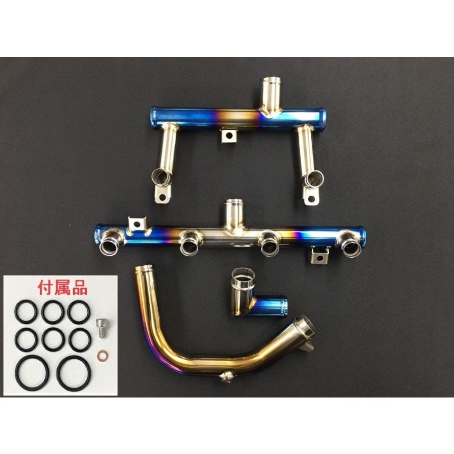 K-FACTORY ケイファクトリー ウォーターパイプセット ZRX1200 KAWASAKI カワサキ ラジエーター 冷却関連 エンジン | K-FACTORY