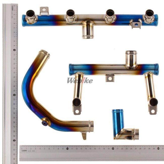 K-FACTORY ケイファクトリー ウォーターパイプセット ZRX1200 KAWASAKI カワサキ ラジエーター 冷却関連 エンジン | K-FACTORY | 09