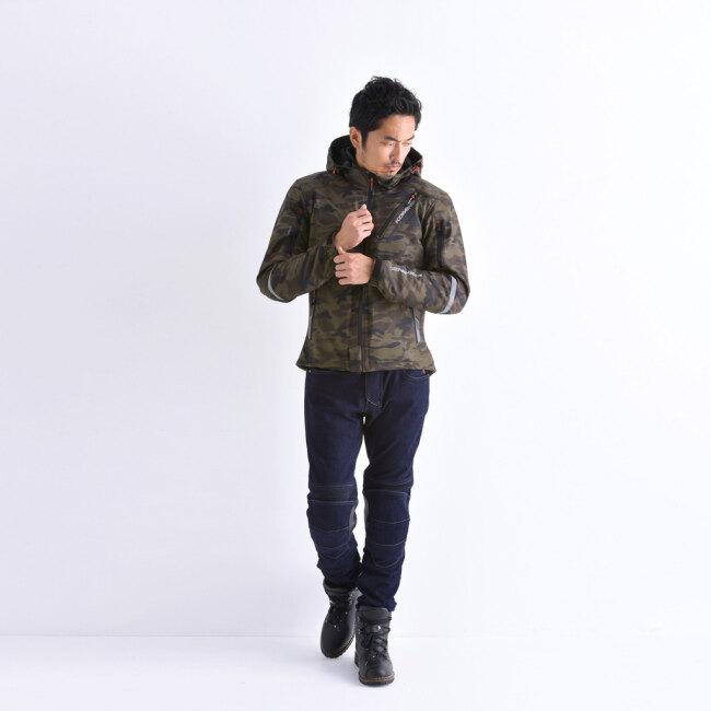 KOMINE コミネ JK-579 プロテクトソフトシェルウインターパーカ サイズ