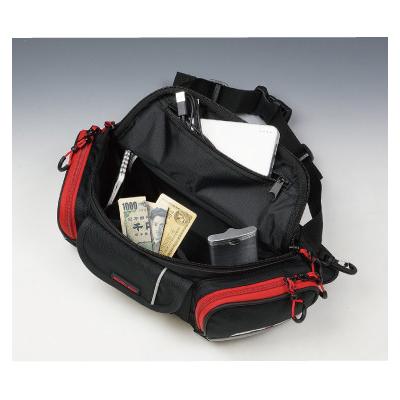 ROUGH＆ROAD ラフ＆ロード ラフウエストバッグ ワイド カラー：カーボン ウエストポーチ・ヒップバッグ バッグ | ラフ＆ロード | 03