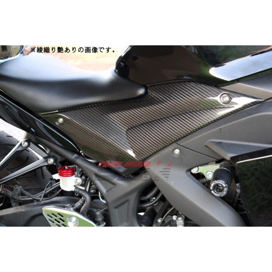 SPEEDRA（スピードラ） タンクサイドカバー ドライカーボン タイプ：綾
