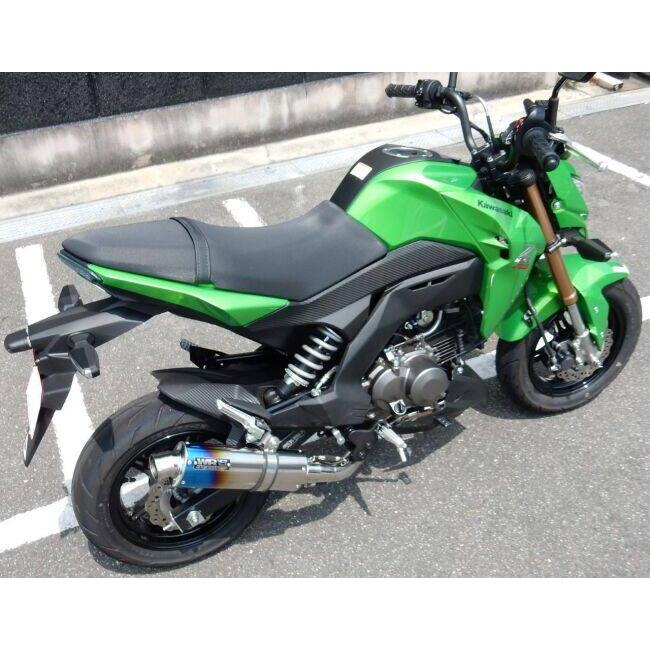 WR'S Z125PRO マフラー WR'S（ダブルアールズ） WR'S ショートオーバルタイプサイレンサー