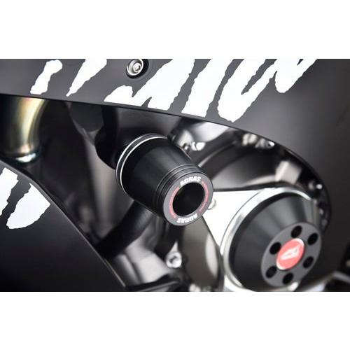 AGRAS アグラス レーシングスライダー ジュラコンカラー：ブラック(ロゴ有) ZX-10R KAWASAKI カワサキ エンジンスライダー・フレームスライダー フレーム | Agras | 01