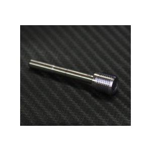 TITANIUM64 チタニウムロクジュウヨン ブレーキパッドピン・キャリパーブリッジボルトセット 陽極酸化カラー：ライトブルー NISSIN 4POT-2ピンタイプ ブレーキの画像