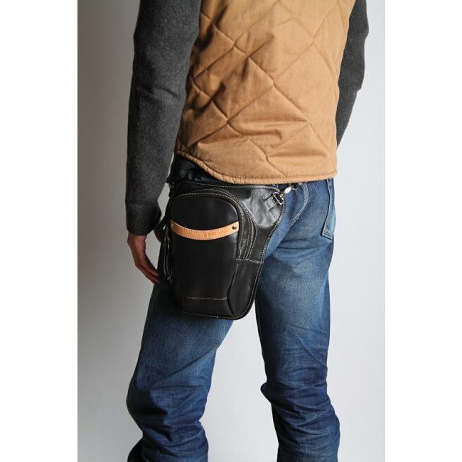 DEGNER（デグナー） レザーホルスターバッグ カラー：タン