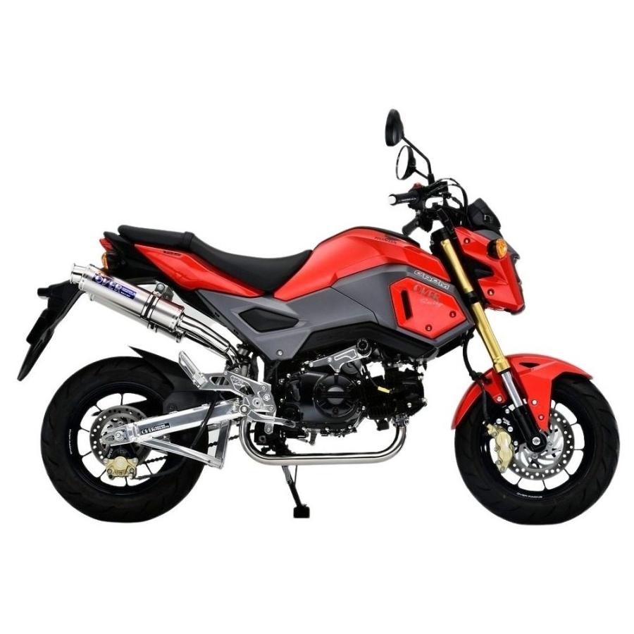 OVER フルチタンマフラー ホンダ GROM OVER RACING（オーバーレーシング） OVER オーヴァー TT-Formula