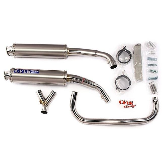 OVER RACING オーヴァー ツインチタンマフラー GROM HONDA ホンダ フル