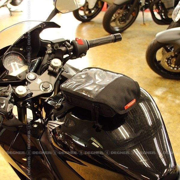 DEGNER デグナー 交換可能吸盤式タンクバッグ カラー：ブラック タンクバッグ 車体用バッグ・ケース | DEGNER | 06