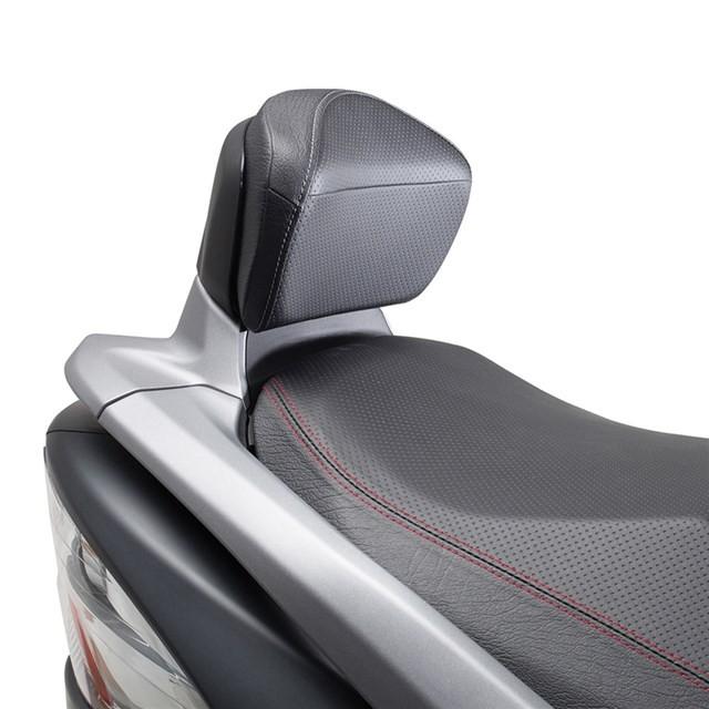 US SUZUKI US SUZUKI:北米スズキ純正アクセサリー バックレスト  (Passenger Backrest) カラー：Black バーグマン400 スカイウェイブ400｜webike