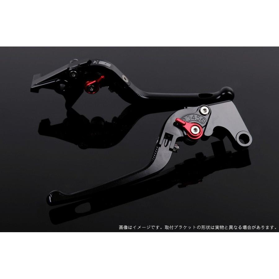 SPEEDRA スピードラ アルミビレットアジャストレバーセット 3D可倒式 アジャスターカラー：レッド HONDA ホンダ ブレーキ・クラッチレバーセット ハンドル | SPEEDRA