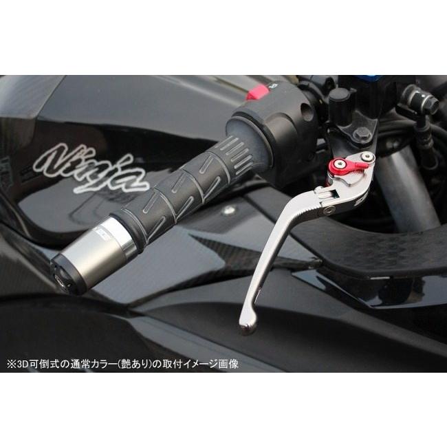 SPEEDRA スピードラ アルミビレットアジャストレバーセット 3D可倒式 アジャスターカラー：グリーン HONDA ホンダ ブレーキ・クラッチレバーセット ハンドル | SPEEDRA | 02