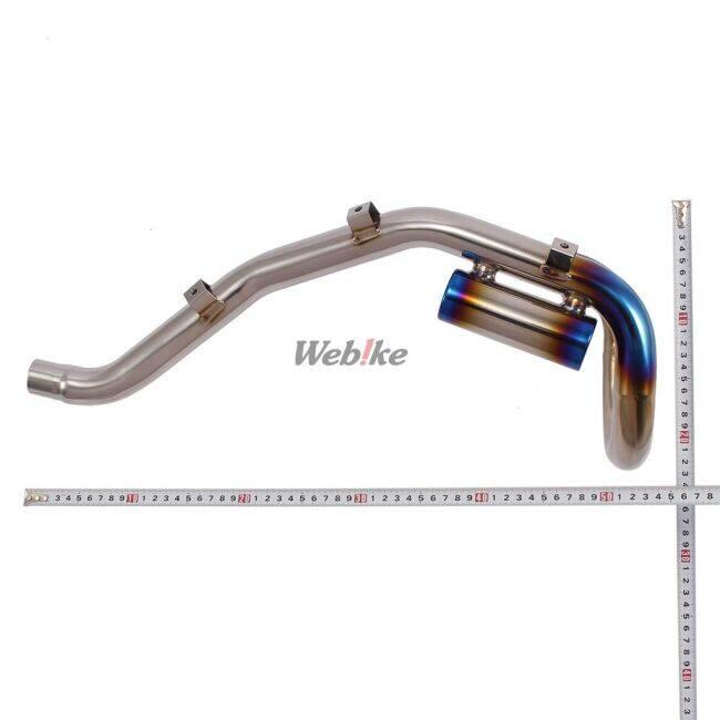 BEAMS（ビームス） サブチャンバー付き フルチタンフロントパイプ