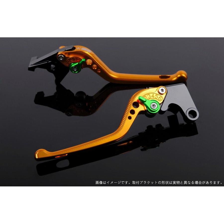 SPEEDRA スピードラ アルミビレットアジャストレバーセット 3Dロング アジャスターカラー：グリーン HONDA ホンダ ブレーキ・クラッチレバーセット ハンドル | SPEEDRA