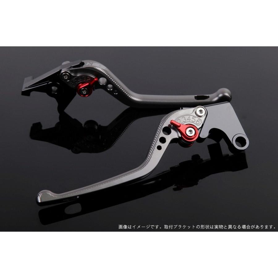 SPEEDRA スピードラ アルミビレットアジャストレバーセット 3Dロング アジャスターカラー：レッド HONDA ホンダ ブレーキ・クラッチレバーセット ハンドル | SPEEDRA