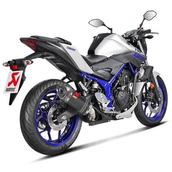 AKRAPOVIC アクラポビッチ 政府認証マフラー スリップオンライン MT-03 MT-25 YZF-R25 YZF-R3 MT03 YAMAHA ヤマハ スリップオンマフラー マフラー | AKRAPOVIC