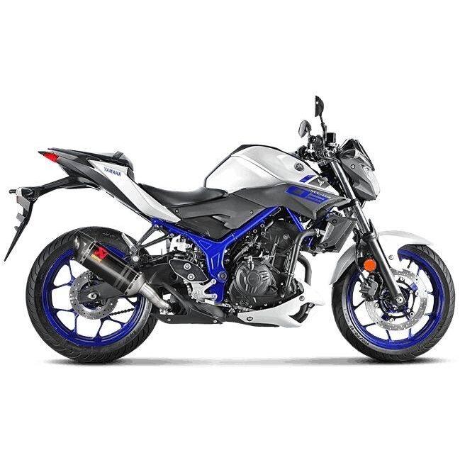 AKRAPOVIC アクラポビッチ 政府認証マフラー スリップオンライン MT-03 MT-25 YZF-R25 YZF-R3 MT03 YAMAHA ヤマハ スリップオンマフラー マフラー | AKRAPOVIC | 01