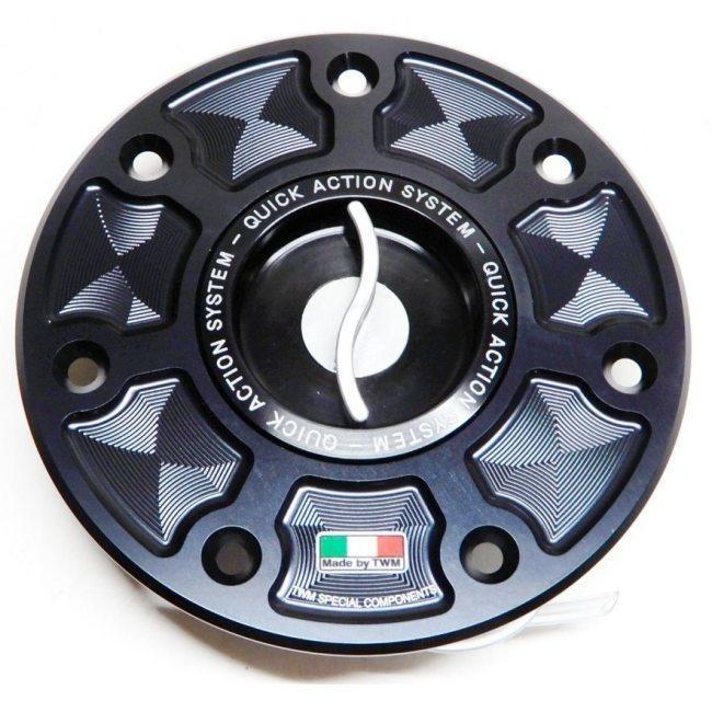 TWM ティーダブリューエム タンクキャップ ツマミカラー：ブラック