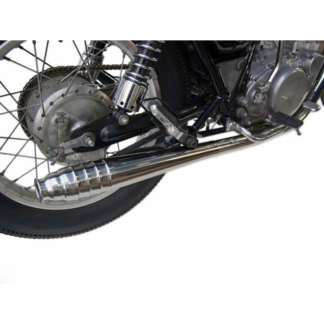 Motor Rock モーターロック 69メガホン スリップオンマフラー SR500 SR400 YAMAHA ヤマハ マフラーの画像