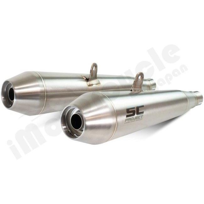 トライアンフ　スラクストン1200/R/RS　SCプロジェクトサイレンサー SC-PROJECT】バイク用マフラー | THRUXTON 製品情報