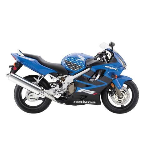 STOMPGRIP ストンプグリップ トラクションパッド ストリートバイクキット カラー：ブラック CBR600F INTERCEPTOR 08-09 VFR 02-07 HONDA ホンダ タンクパッド_1