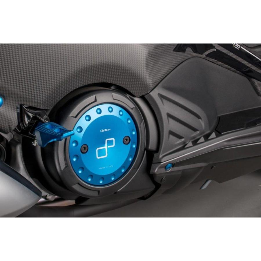 LighTech ライテック クランクケース カバー カラー：ブルー T-MAX 500 530 YAMAHA ヤマハ クランクケースカバー エンジンパーツ エンジン | LighTech