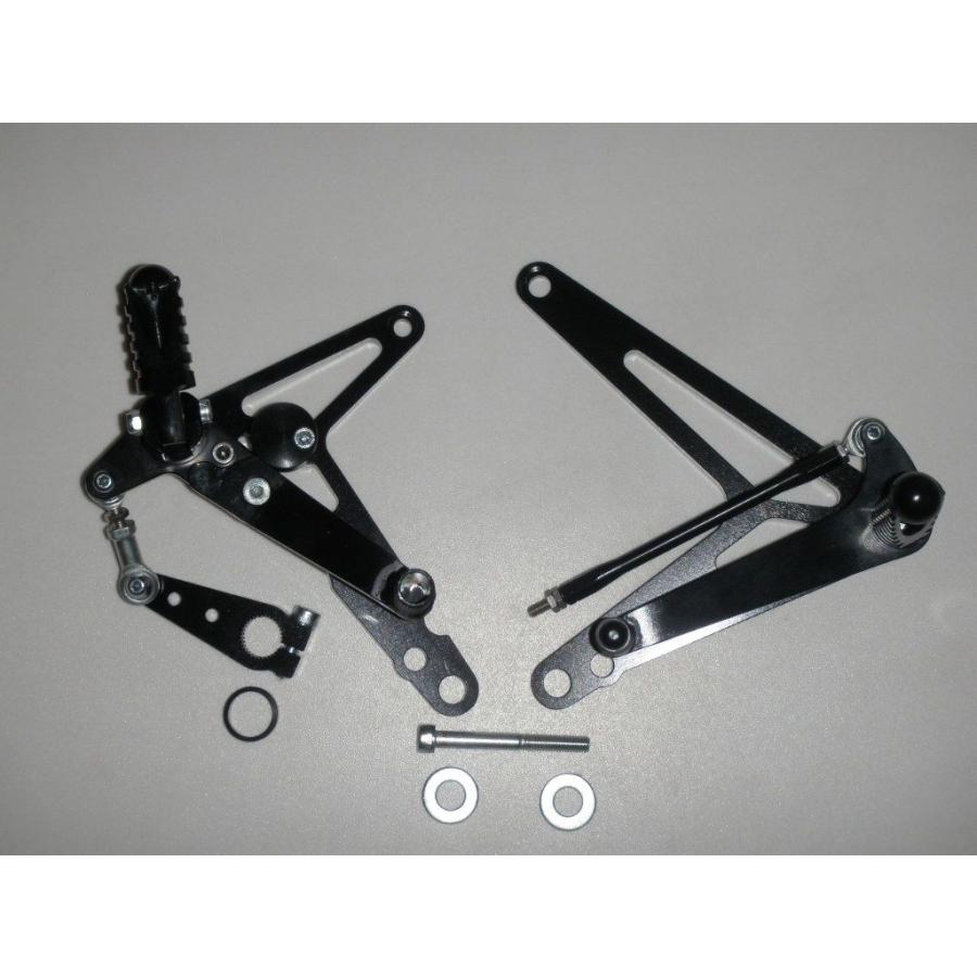 AGAIN（アゲイン） バックステップ カラー：ブラック CB400 FOUR(空冷