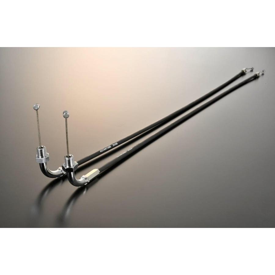 ADVANTAGE アドバンテージ スーパーローフリクション・ステンレススロットルワイヤー Z1 (900SUPER4) Z1-R/Z1-RII Z1000 (空冷) Z2 (750RS/Z750FOUR) Z750FX | ADVANTAGE