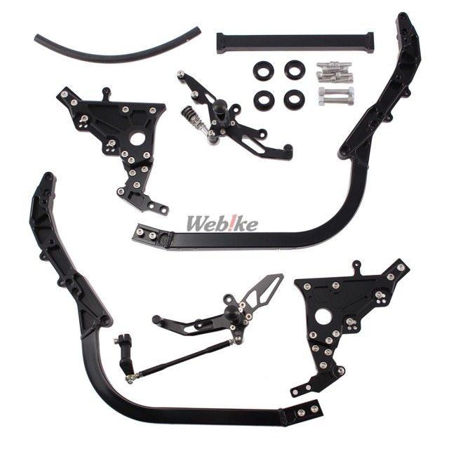 NITRO RACING ナイトロレーシング コンビネーションキットIII(ダウンチューブ＆バックステップ) GPZ750R GPZ900R KAWASAKI カワサキ サブフレーム フレーム | NITRO RACING | 05