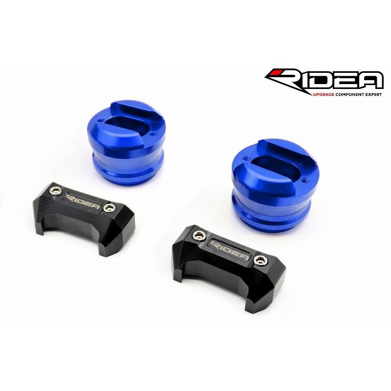 RIDEA リデア フレームスライダー スタンダードタイプ カラー：ブルー YZF-R1 YAMAHA ヤマハ エンジンスライダー・フレームスライダー フレーム
