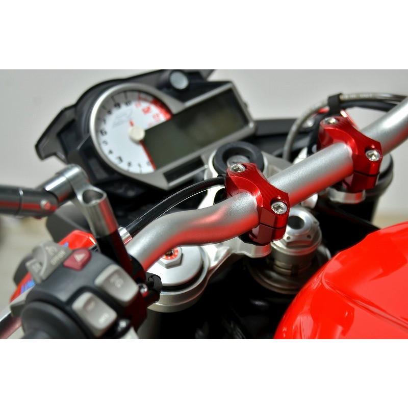 RIDEA リデア ハンドルバーライザー 5ポジション カラー：ブルー S1000R BMW ハンドルポスト・ハンドルライザー ハンドル周辺パーツ ハンドル | RIDEA | 02