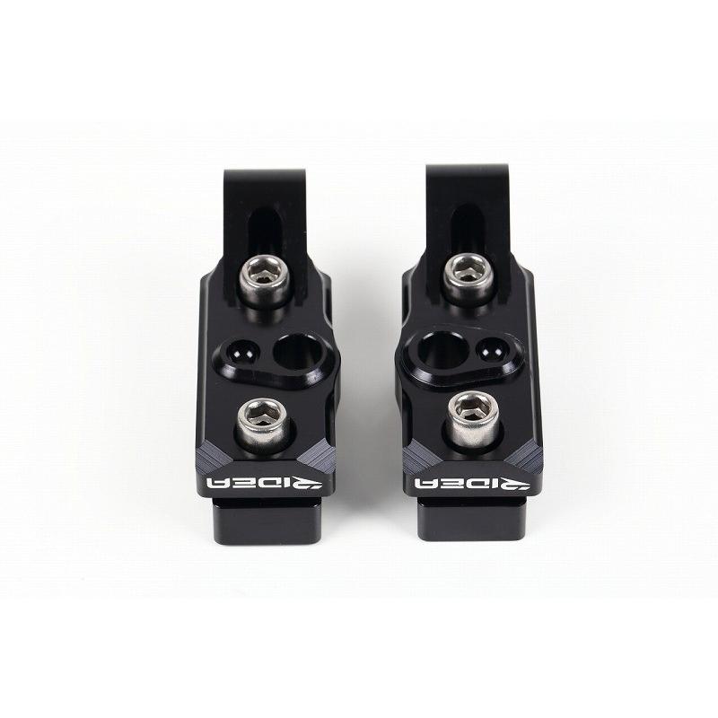 RIDEA リデア チェーンアジャスタープレート カラー：ブラック グロム HONDA ホンダ アクスルブロック・チェーンアジャスター 足回り | RIDEA