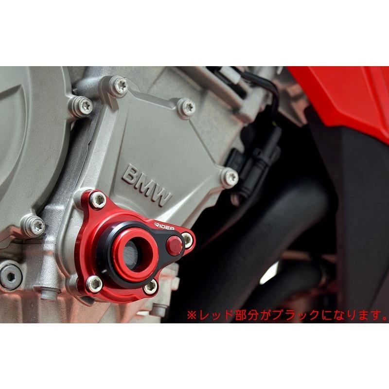 RIDEA リデア エンジンプロテクター カラー：ブラック HP4 S1000RR S1000R S1000XR BMW エンジンスライダー・フレームスライダー フレーム | RIDEA
