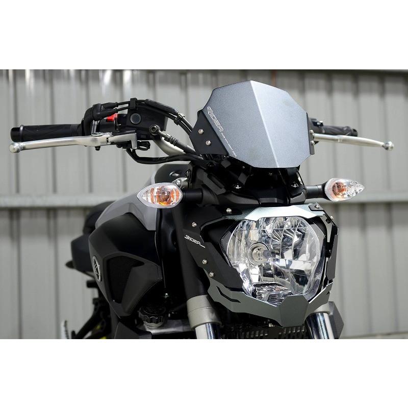 RIDEA リデア ヘッドライトカバー カラー：チタン MT-07 YAMAHA ヤマハ ヘッドライト 灯火類 電装系 | RIDEA | 04