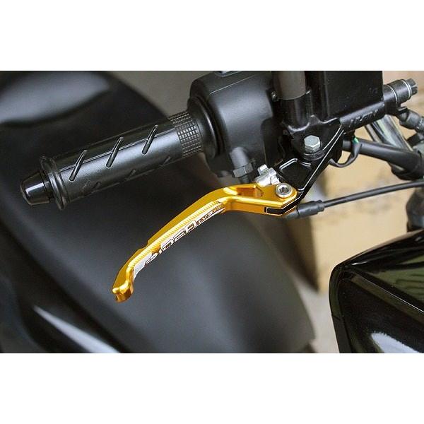 RIDEA リデア 3Dノブアジャストブレーキレバー カラー：シルバー アドレスV125 SUZUKI スズキ ブレーキレバー ハンドル周辺パーツ ハンドル | RIDEA | 01