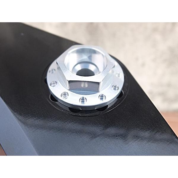 BORE ACE ボアエース フォーク径35mmオフセット35mm 特殊ステムキット バーハン用 カラー：シルバーアルマイト SR YAMAHA ヤマハ ハンドル