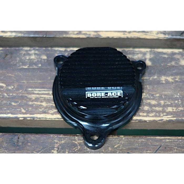 BORE ACE ボアエース フィルターカバー カラー：ブラックアルマイト SR YAMAHA ヤマハ オイルフィルターカバー エンジンパーツ エンジン | BOREーACE