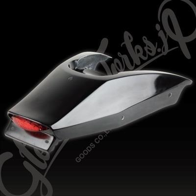 ブランド登録なし - GLEAMING WORKS グリーミンワークス アリゲーターテールカウル 色つや：未ペンキ塗り (LED尾っぽ照明ランプ付き添い人) STREET750 HARLEY-DAVIDSON ハーレーダビッドソン 飾りつけ 車、バイク、自転車-バイク-外装パーツ