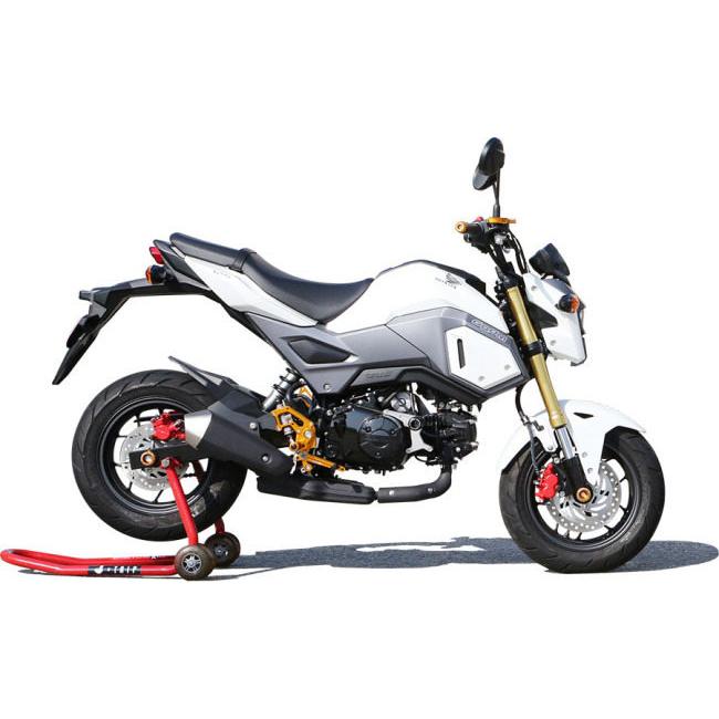 BABYFACE ベビーフェイス バックステップキット カラー：ブラック GROM HONDA ホンダ バックステップ ステップ 足回り_4