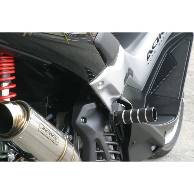 アディオ（ADIO） バックステップキット カラー：ブラック NMAX 155