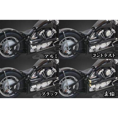 Garage T\u0026F ガレージ ショットガンマフラー マフラーエンド無し ドラッグスター400 ドラッグスター400クラシック YAMAHA ヤマハ フルエキゾーストマフラーの画像
