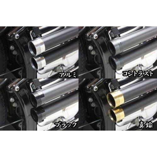 Garage T\u0026F ガレージ ショットガンマフラー マフラーエンド無し ドラッグスター400 ドラッグスター400クラシック YAMAHA ヤマハ フルエキゾーストマフラーの画像