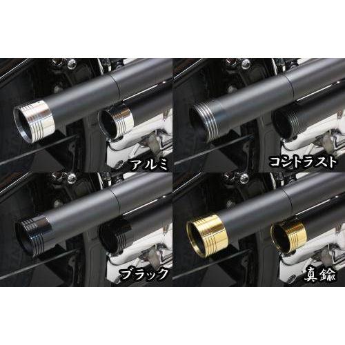 Garage T\u0026F ガレージ ショットガンマフラーS-1 マフラーエンド付き(真鍮) ドラッグスター400 ドラッグスター400クラシック YAMAHA ヤマハ マフラーの画像